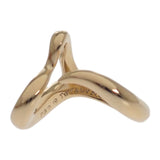 ティファニー TIFFANY&Co. エルサ ペレッティ オープンハート 9号 リング K18イエローゴールド レディース【中古】【Aランク】