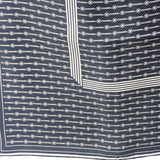 シャネル CHANEL ココマーク スカーフ シルク ブラック レディース【中古】【Aランク】