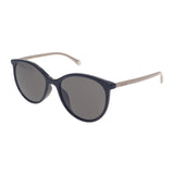 シャネル CHANEL PANTOS SUNGLASSES 5448-A サングラス プラスチック ブラック グレー シルバー金具 レディース【中古】【Aランク】