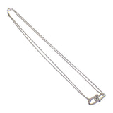 ティファニー TIFFANY&Co. ラージ ダブル リンク ペンダント 63104337 ネックレス シルバー925 レディース メンズ【中古】【Aランク】