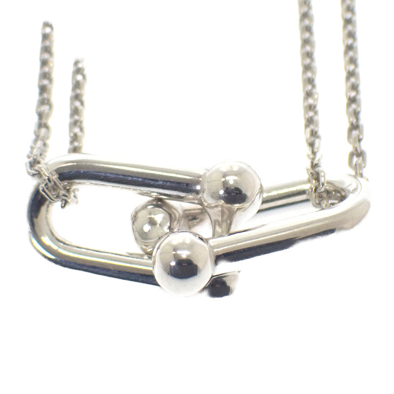 蒂芙尼 TIFFANY&Co. 大號雙環項鍊 63104337 純銀925 女款 男款【中古】【A級】