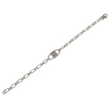 ティファニー TIFFANY&Co. スモール ダブル ロック 73248752 ブレスレット シルバー925 レディース メンズ【中古】【ABランク】