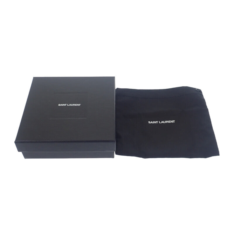 SAINT LAURENT 聖羅蘭 Cassandra 穿線耳環 618031Y15008030 耳飾 金屬 金色 女士【中古】【AB級品】