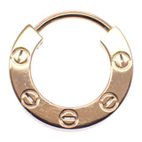 カルティエ CARTIER Love シングル オンライン限定 B8301422 イヤリング K18ピンクゴールド レディース【中古】【Aランク】