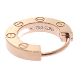 カルティエ CARTIER Love シングル オンライン限定 B8301422 イヤリング K18ピンクゴールド レディース【中古】【Aランク】