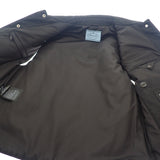 プラダ PRADA Re-Nylon 40 291998_S212_11FC ダウンベスト ナイロン ブラック シルバー金具 レディース【中古】【Aランク】