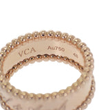 ヴァンクリーフ&アーペル Van Cleef & Arpels ペルレ シニアチュール 8号 48 VCARN32448 リング K18ピンクゴールド レディース【中古】【Aランク】