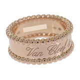 ヴァンクリーフ&アーペル Van Cleef & Arpels ペルレ シニアチュール 8号 48 VCARN32448 リング K18ピンクゴールド レディース【中古】【Aランク】