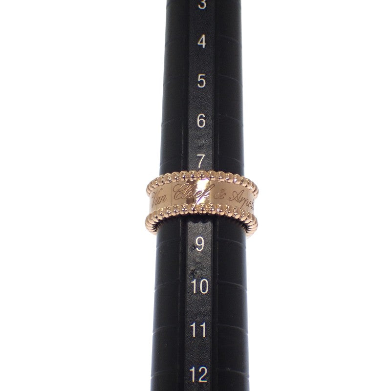 ヴァンクリーフ&アーペル Van Cleef & Arpels ペルレ シニアチュール 8号 48 VCARN32448 リング K18ピンクゴールド レディース【中古】【Aランク】