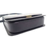 ロエベ LOEWE ゴヤ バッグ ミディアム A896N01X03 ショルダーバッグ カーフ ブラック ゴールド金具 レディース【中古】【ABランク】