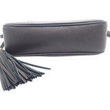 サンローラン SAINT LAURENT ルーカメラバッグ 612542 ショルダーバッグ カーフ ブラック ゴールド金具 レディース【中古】【ABランク】