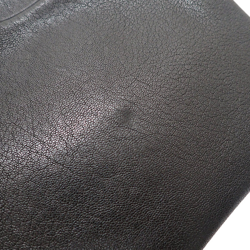 聖羅蘭 SAINT LAURENT Lou 相機包 612542 肩背包 小牛皮 黑色 金色金屬 女士【二手】【AB級】