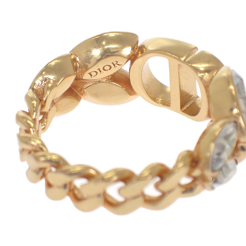 ディオール Dior 30モンテーニュリング M R2513WOMCY_D03S リング メタル クリスタル ゴールド レディース【中古】【Aランク】