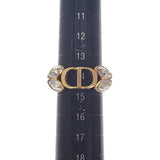 ディオール Dior 30モンテーニュリング M R2513WOMCY_D03S リング メタル クリスタル ゴールド レディース【中古】【Aランク】