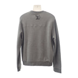 ルイヴィトン LOUIS VUITTON スクエアード LVスウェットシャツ L HJY13WUYR 1A7X6Z スウェット コットン グレー メンズ【中古】【ABランク】