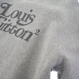 ルイヴィトン LOUIS VUITTON スクエアード LVスウェットシャツ L HJY13WUYR 1A7X6Z スウェット コットン グレー メンズ【中古】【ABランク】