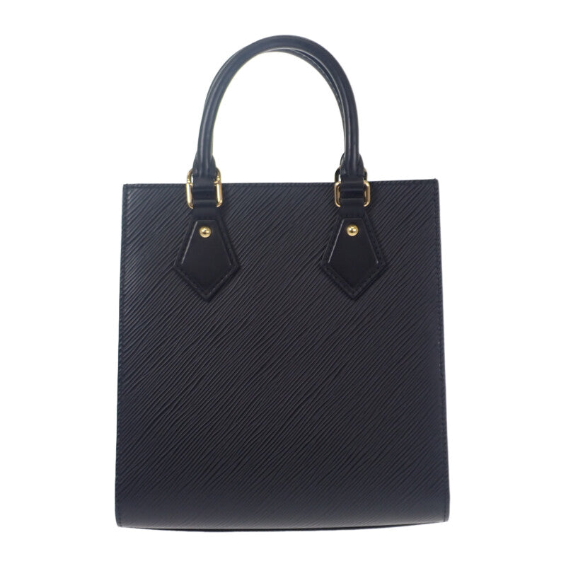 路易威登 LOUIS VUITTON Sac Plat BB 舊款 M58660 Epi 2WAY包 黑色 金色金屬配件 女士【中古】【A級】