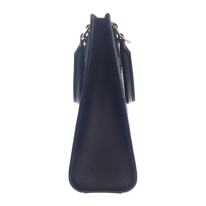 路易威登 LOUIS VUITTON Sac Plat BB 舊款 M58660 Epi 2WAY包 黑色 金色金屬配件 女士【中古】【A級】