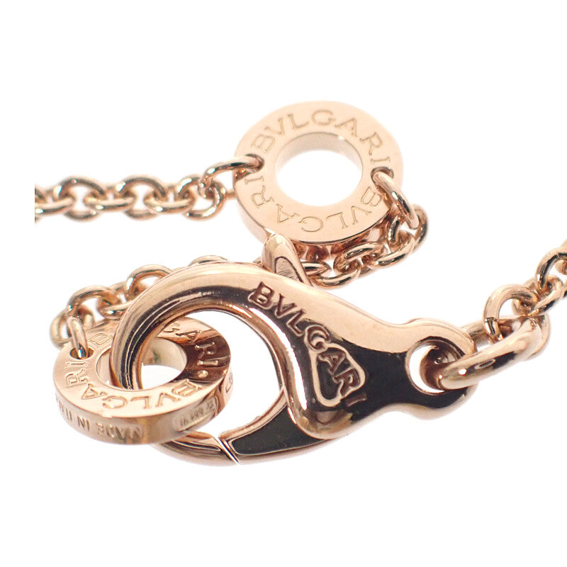 ブルガリ BVLGARI ローマンソルベ 5Pダイヤ 354028 ネックレス K18ピンクゴールド ダイヤモンド レディース【中古】【Aランク】