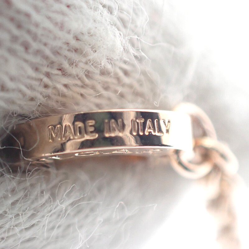 ブルガリ BVLGARI ローマンソルベ 5Pダイヤ 354028 ネックレス K18ピンクゴールド ダイヤモンド レディース【中古】【Aランク】