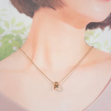 ブルガリ BVLGARI ローマンソルベ 5Pダイヤ 354028 ネックレス K18ピンクゴールド ダイヤモンド レディース【中古】【Aランク】