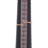 ティファニー TIFFANY&Co. フープダイヤ 11号 リング K18ピンクゴールド ダイヤモンド レディース【中古】【Aランク】