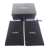 シャネル CHANEL フットベット サンダル G35927 X56140 94305 サンダル グレインカーフレザー キャビアスキン ブラック レディース【中古】【Aランク】