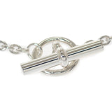 エルメス HERMES シェーヌダンクル ファランドール 80 ロング ネックレス シルバー925 レディース メンズ【中古】【Aランク】