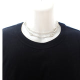 エルメス HERMES シェーヌダンクル ファランドール 80 ロング ネックレス シルバー925 レディース メンズ【中古】【Aランク】