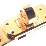 エルメス HERMES ミニ・クリック・ケリー H200004F バングル メタル ベージュ マロングラッセ ゴールド金具 レディース【中古】【SAランク】