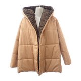 ルイヴィトン LOUIS VUITTON ショートピローパファーラップコート 34 1AA829 ナイロンジャケット ナイロン ベージュ レディース【中古】【Aランク】