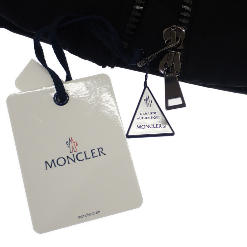 モンクレール MONCLER BLAVET ブラべ 0 E20934987125 C0071 ダウンジャケット ポリエステル コットン ダウン90%/フェザー10% ブラック レディース【中古】【Aランク】