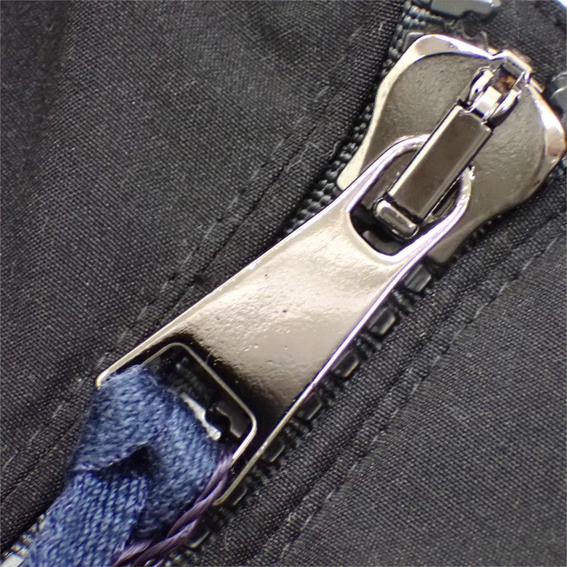 盟可睞 MONCLER BLAVET 羽絨外套 0 E20934987125 C0071 羽絨夾克 聚酯纖維 棉 含絨量90%/羽毛10% 黑色 女款【中古】【A級品】