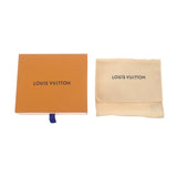 ルイヴィトン LOUIS VUITTON LV ミニショッパー キーホルダー M02699 バッグチャーム レザー オレンジ ネイビー レディース メンズ【中古】【ABランク】