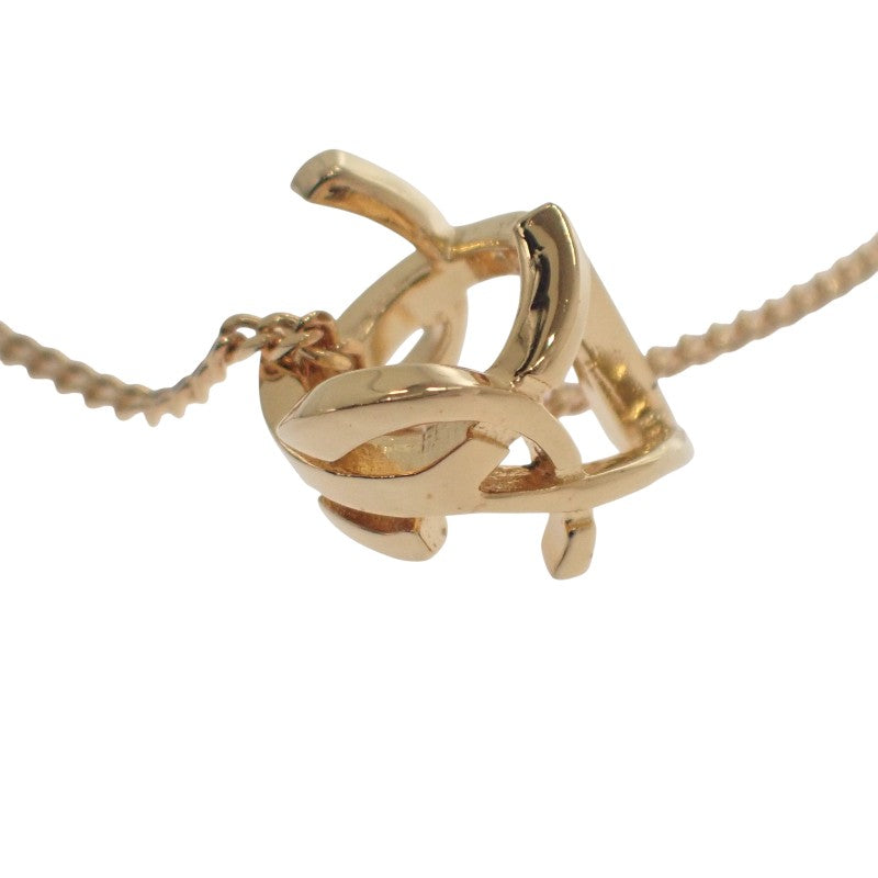 サンローラン SAINT LAURENT カサンドラ 822754Y15008030 ネックレス メタル ゴールド レディース メンズ【中古】【Aランク】