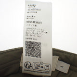 セリーヌ CELINE トリオンフ ベースボールキャップ L 2AUT6969P.02KL キャップ コットン カーキ ゴールド金具 レディース ユニセックス【中古】【Aランク】