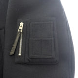 ロエベ LOEWE ボンバー ジャケット 46 H526330X87 ブルゾン ウール ネイビー メンズ【中古】【Aランク】