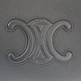 セリーヌ CELINE ミニカバ アナイス キュイル トリオンフ 118613ENY.38NO 2WAYバッグ レザー ブラック ゴールド金具 レディース【中古】【Aランク】