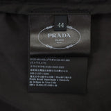プラダ PRADA トライアングルロゴ Re-Nylon 44 29O597 Q04 002 ナイロンジャケット ナイロン ブラック レディース メンズ【中古】【Aランク】