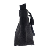 ボッテガヴェネタ BOTTEGA VENETA スコルピート 651681 トートバッグ ラバー ナイロン イントレチャート ブラック シルバー金具 メンズ レディース【中古】【ABランク】