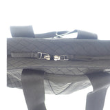 ボッテガヴェネタ BOTTEGA VENETA スコルピート 651681 トートバッグ ラバー ナイロン イントレチャート ブラック シルバー金具 メンズ レディース【中古】【ABランク】