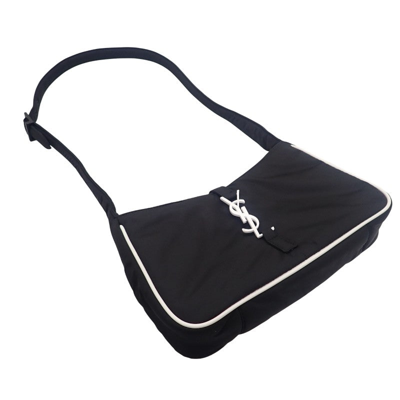 サンローラン SAINT LAURENT LE 5A7 クロスボディ 733294 FABI1 ショルダーバッグ ナイロン ブラック レディース メンズ【中古】【Aランク】