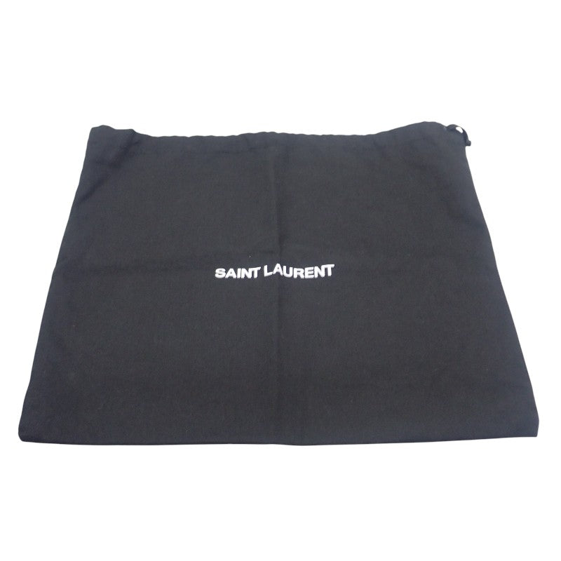 SAINT LAURENT 聖羅蘭 LE 5A7 斜背包 733294 FABI1 尼龍黑色肩背包 女款 男款【二手】【A級品】
