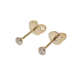 ティファニー TIFFANY&Co. バイザヤード 60017484 ピアス K18イエローゴールド ダイヤモンド レディース【中古】【Aランク】