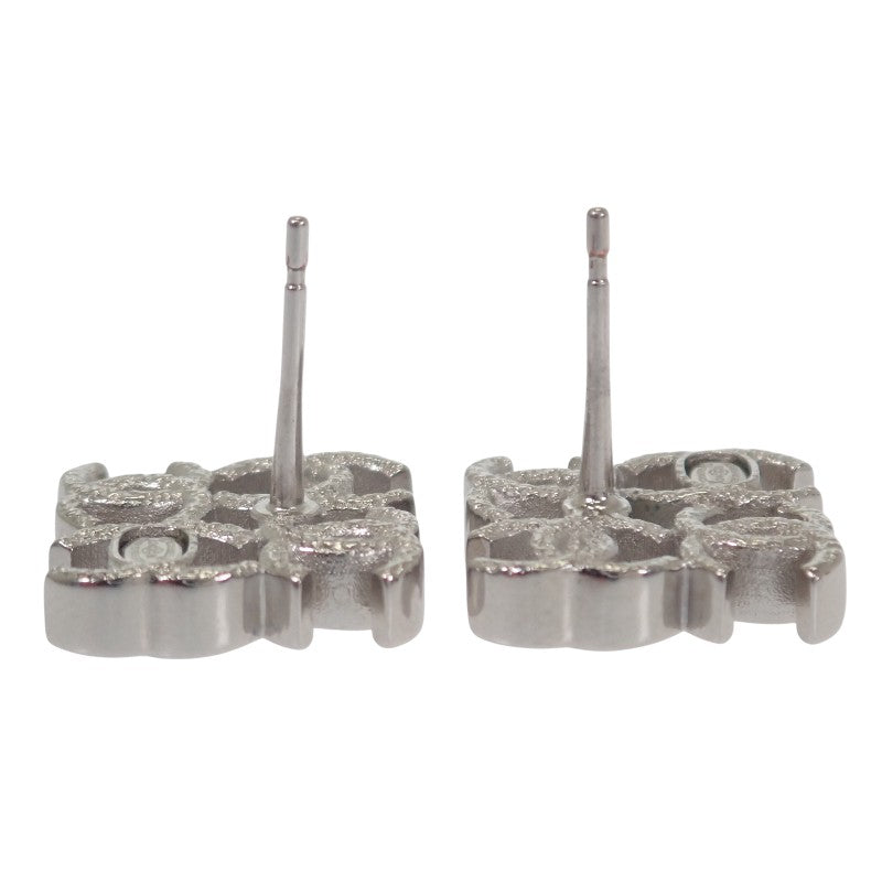 シャネル CHANEL CCロゴ ピアス メタル シルバー レディース【中古】【Aランク】