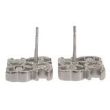 シャネル CHANEL CCロゴ ピアス メタル シルバー レディース【中古】【Aランク】