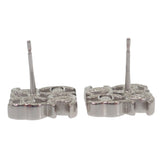 シャネル CHANEL CCロゴ ピアス メタル シルバー レディース【中古】【Aランク】