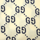 グッチ GUCCI GG S 694767_XKCDF_9145 ニット コットン ホワイト メンズ【中古】【Aランク】