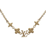 ルイヴィトン LOUIS VUITTON ベビールイ M01614 ネックレス メタル ゴールド レディース【中古】【ABランク】