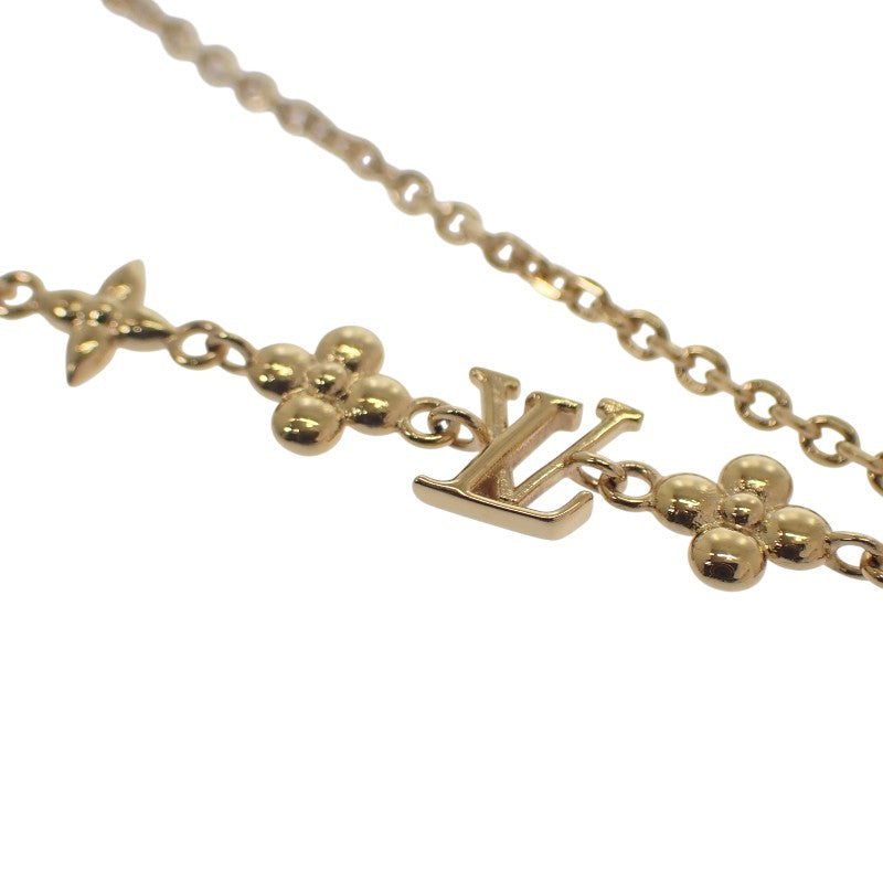 ルイヴィトン LOUIS VUITTON ベビールイ M01614 ネックレス メタル ゴールド レディース【中古】【ABランク】
